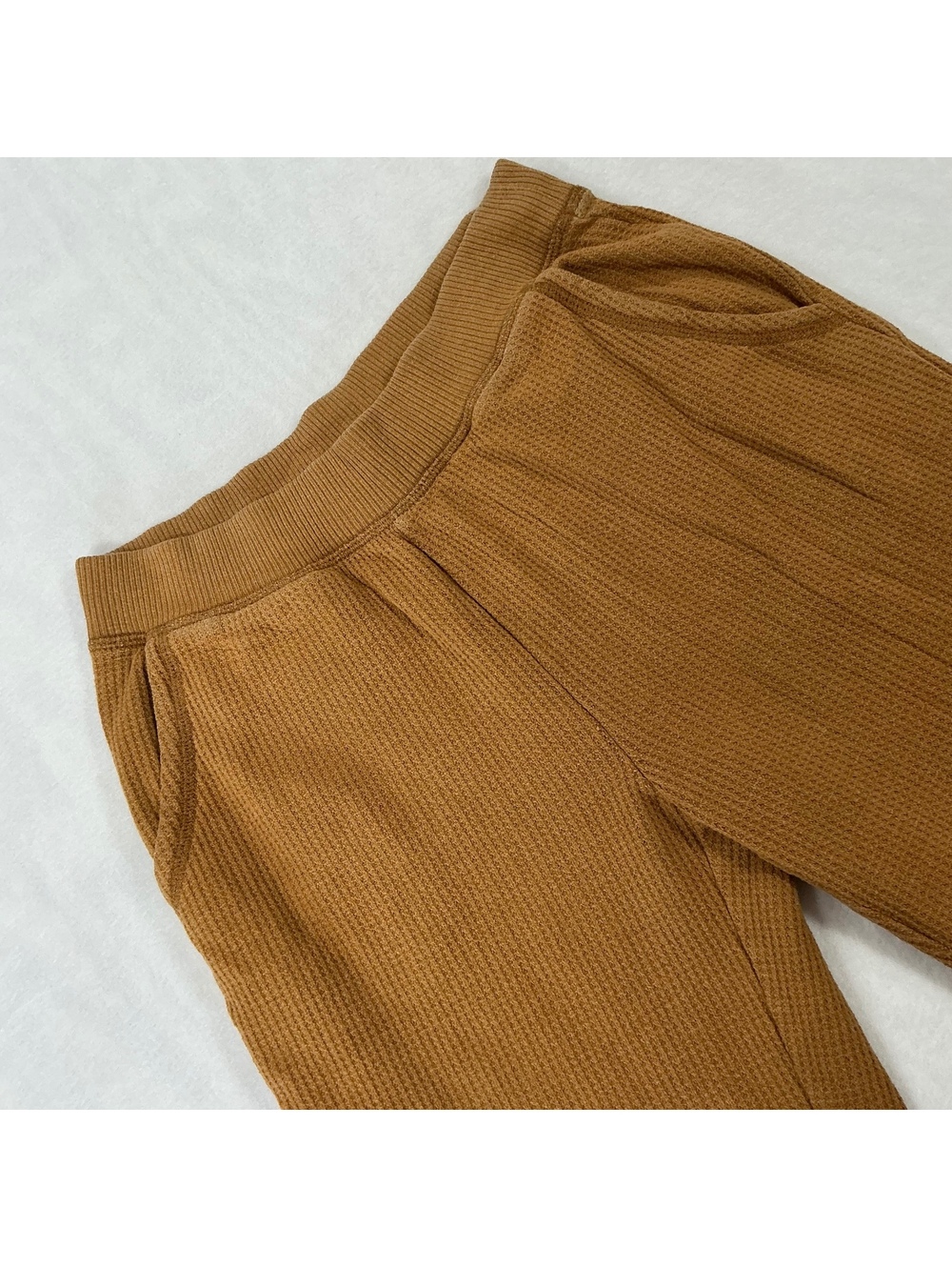 Aerie Brown‎ Waffle Knit Jogger Pants XS